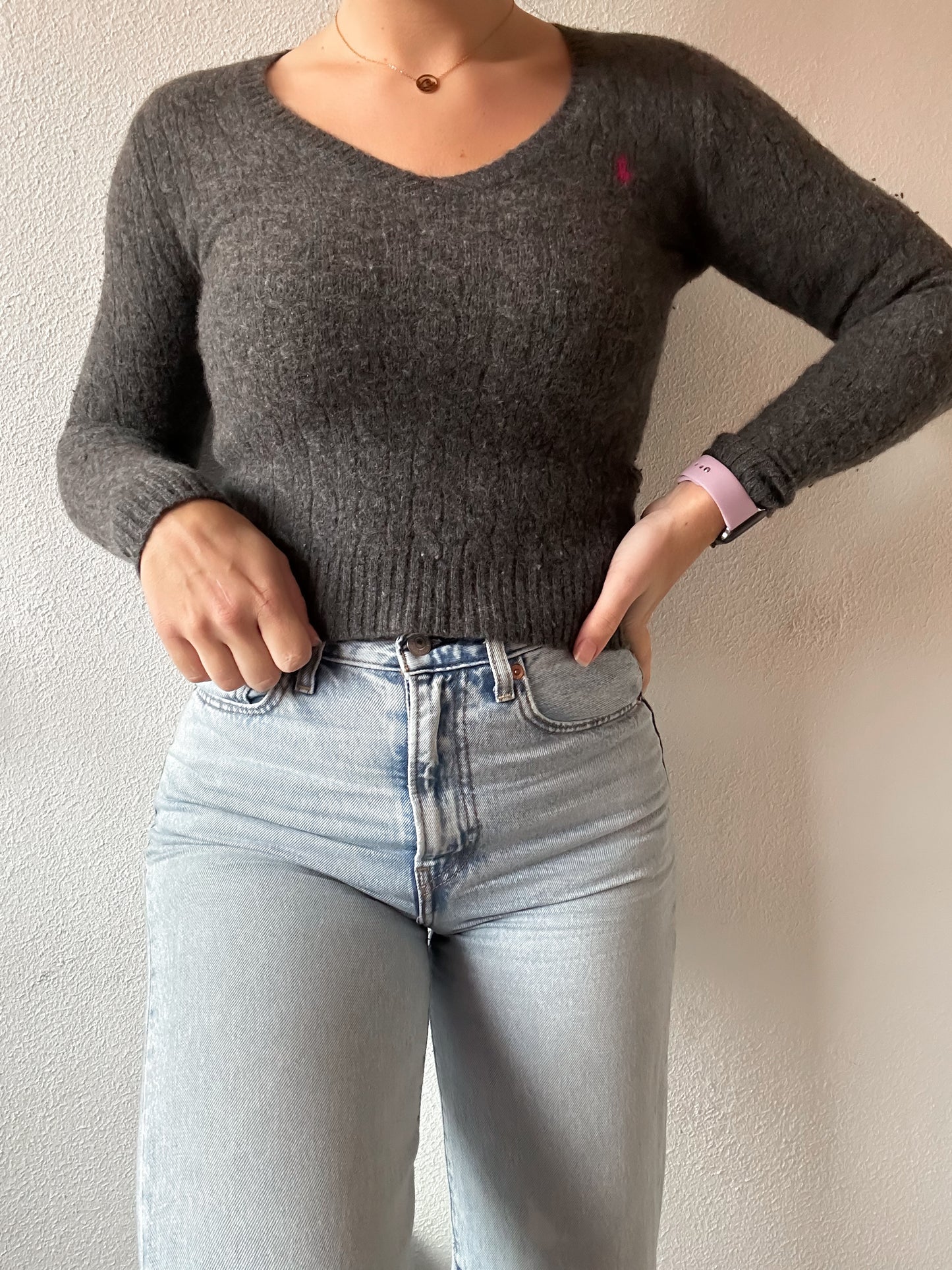 Ralph Lauren cable knit XS