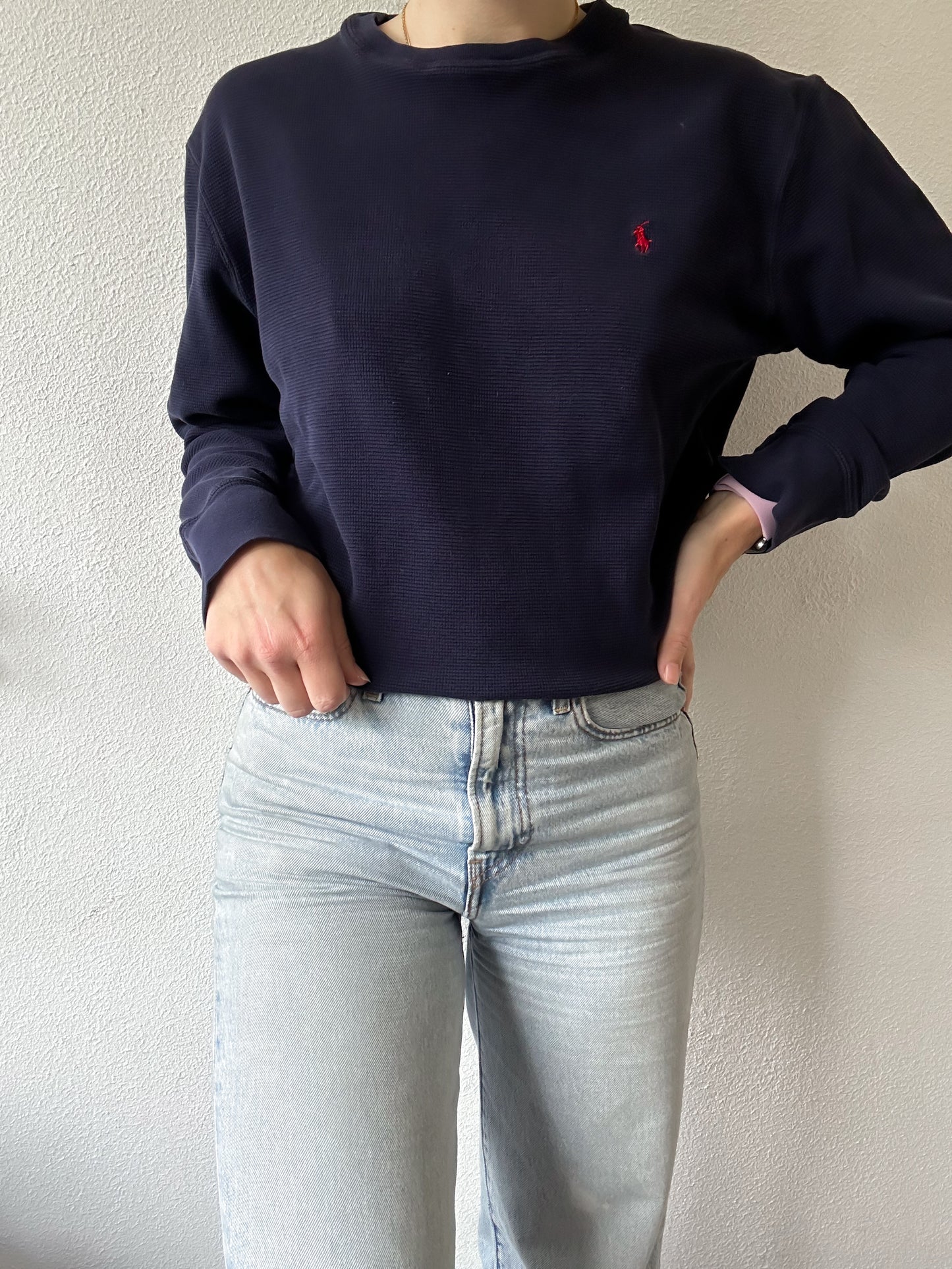 Ralph Lauren waffle knit L