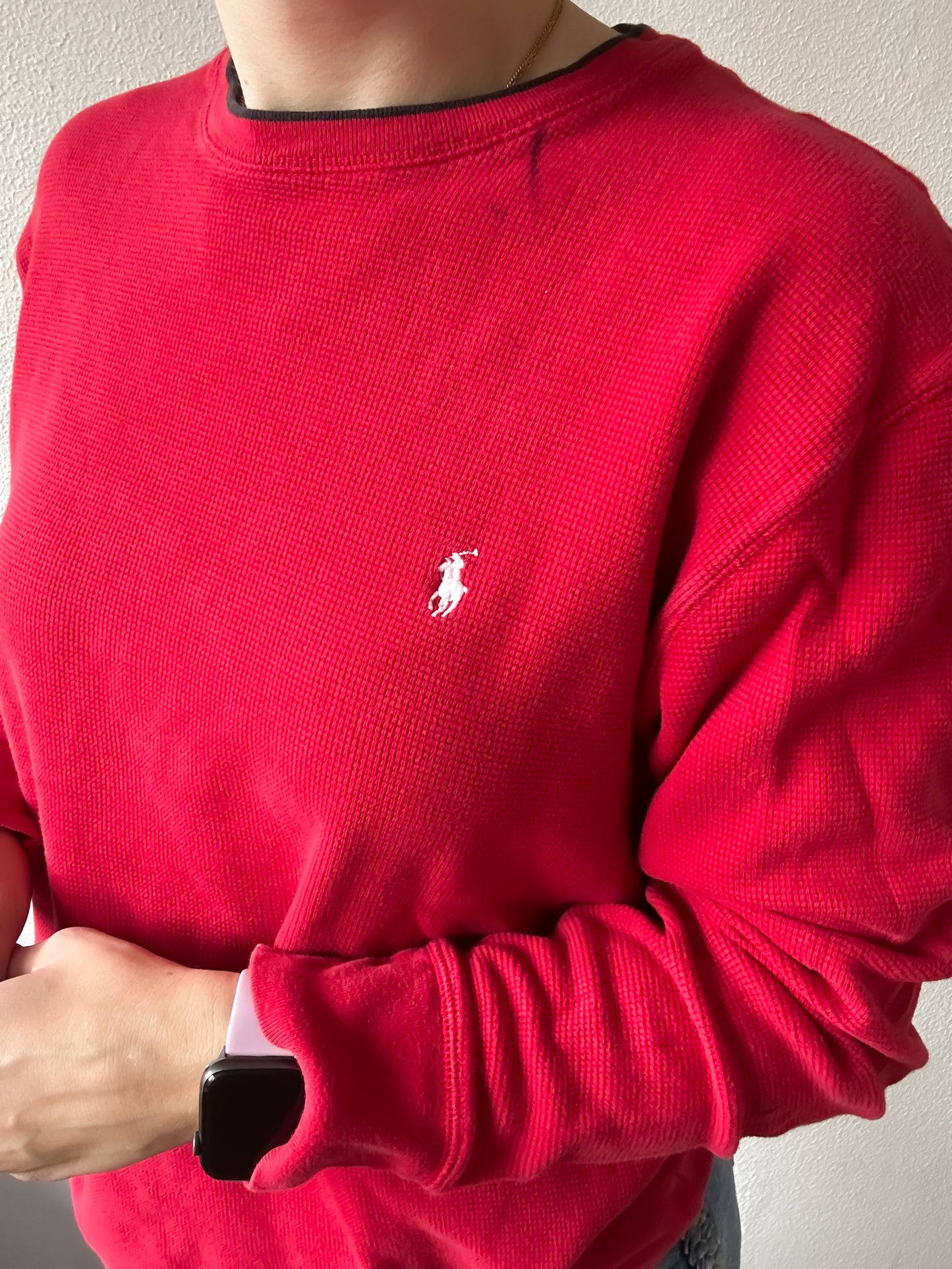 Ralph Lauren waffle knit L