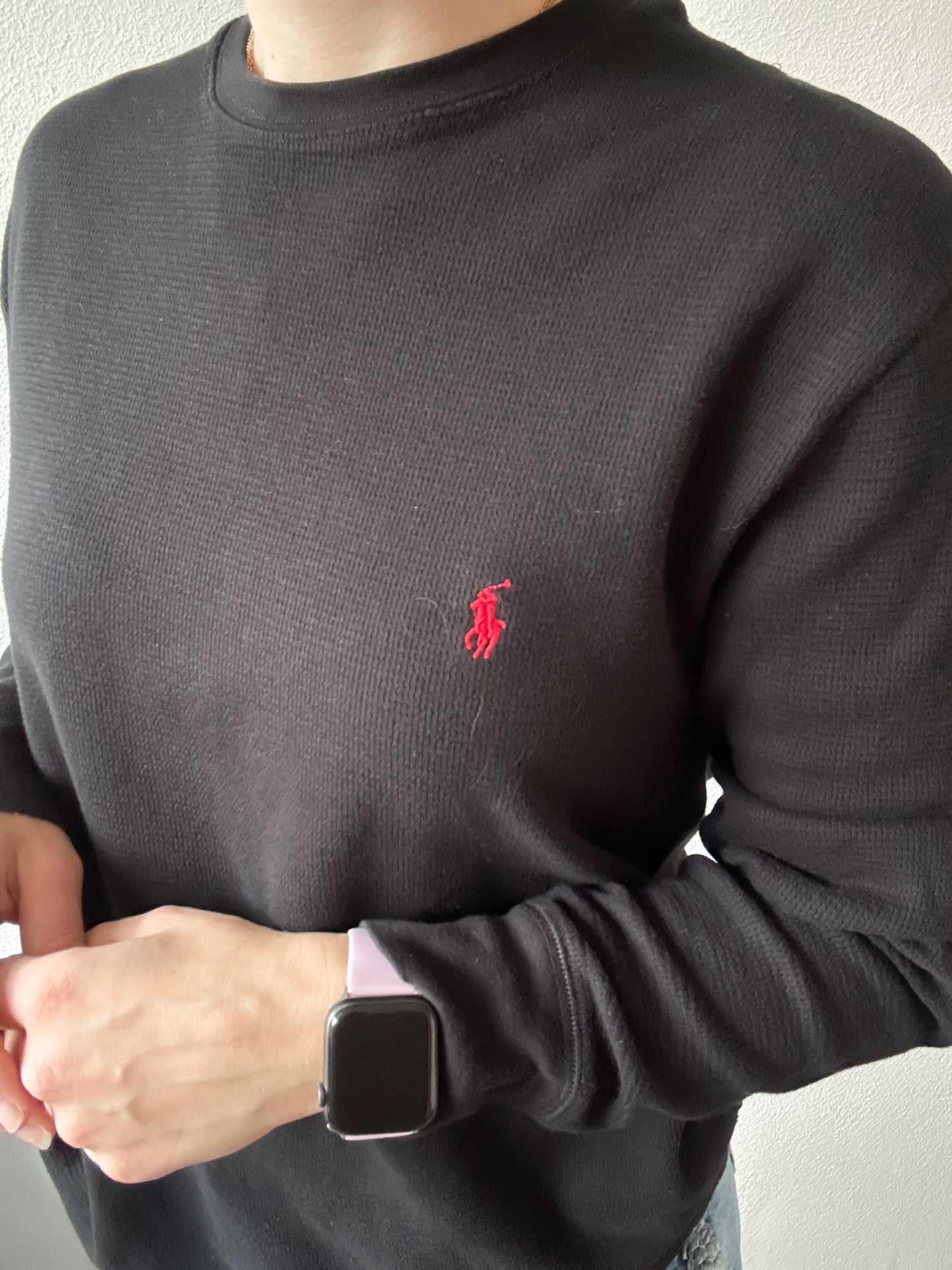 Ralph Lauren waffle knit L