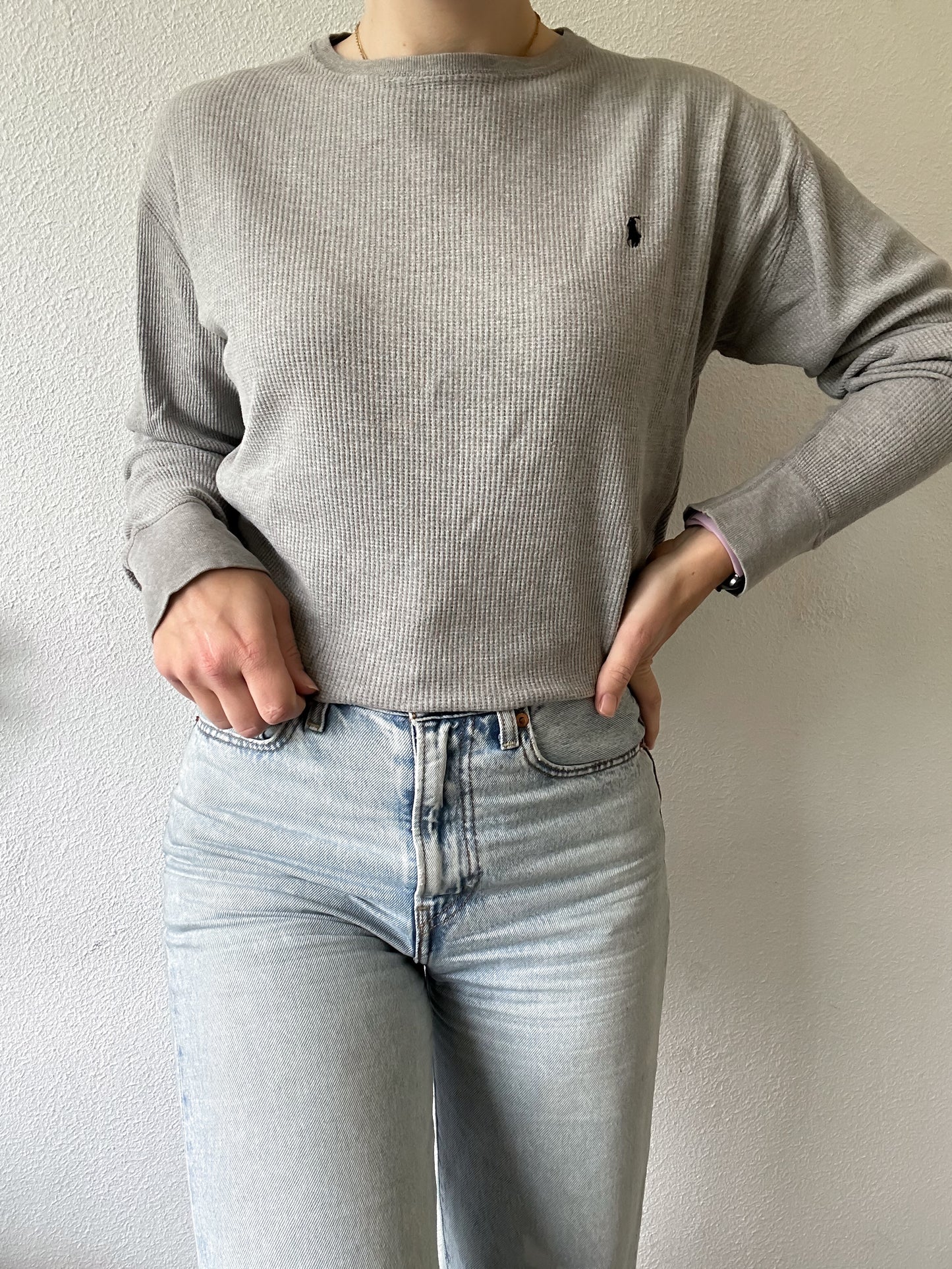 Ralph Lauren waffle knit S