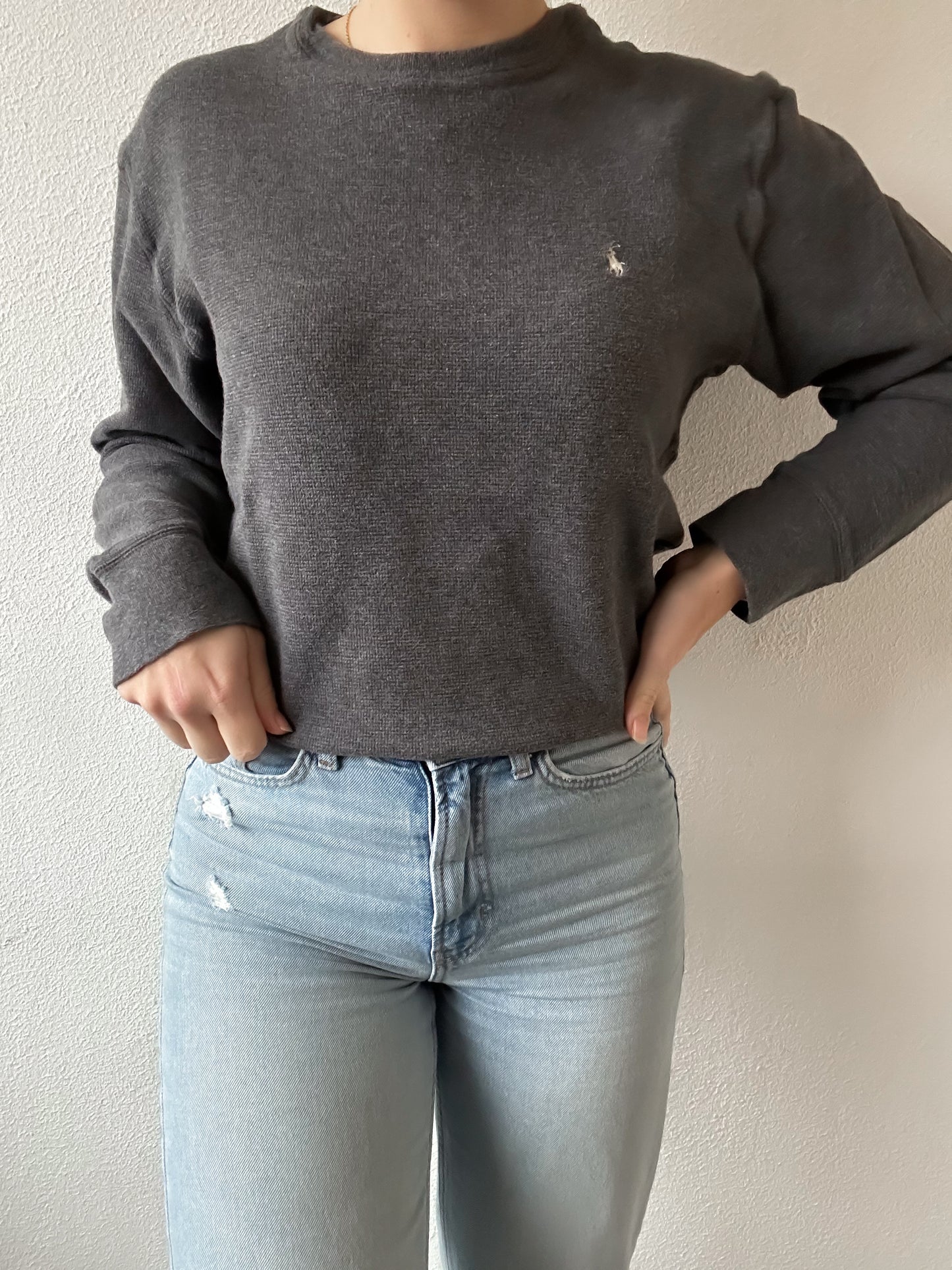 Ralph Lauren waffle knit L