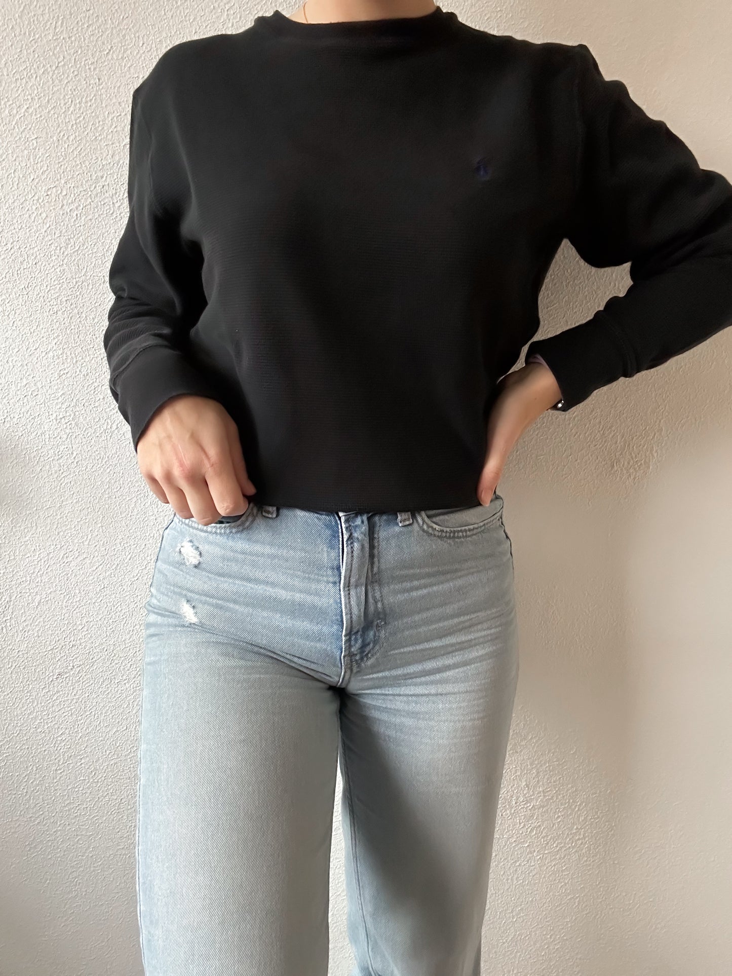Ralph Lauren waffle knit L