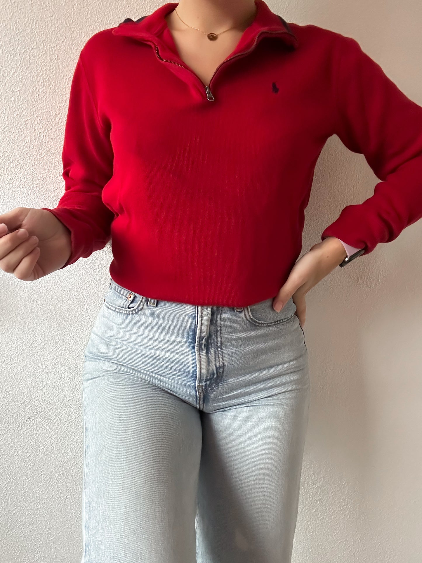 Ralph Lauren zip sweater S
