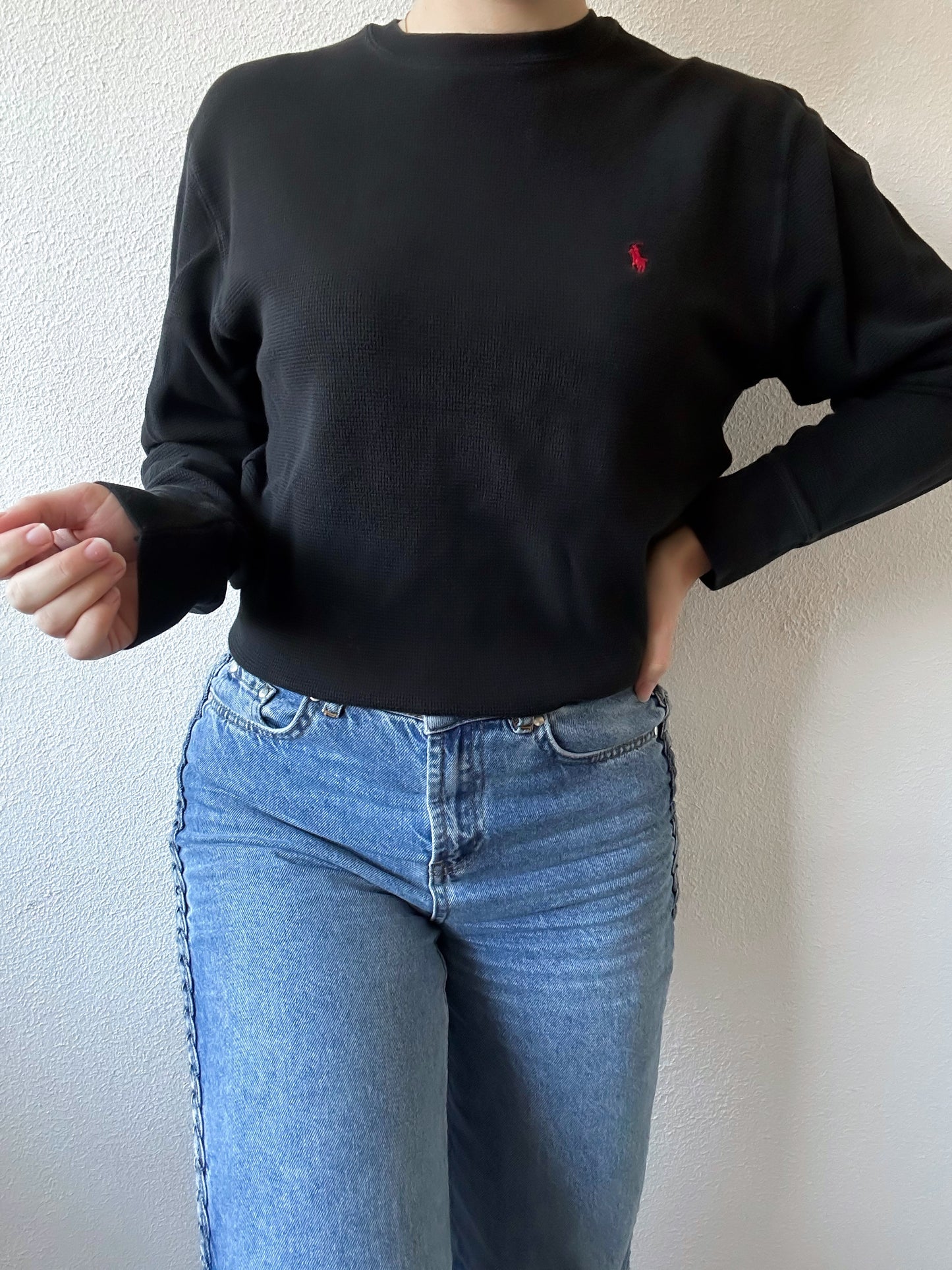 Ralph Lauren waffle knit XL
