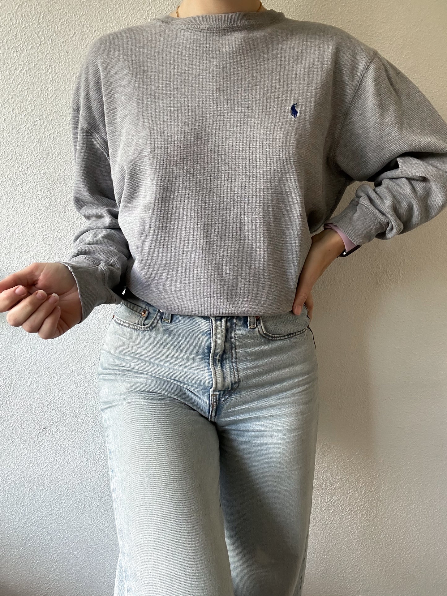Ralph Lauren waffle knit L