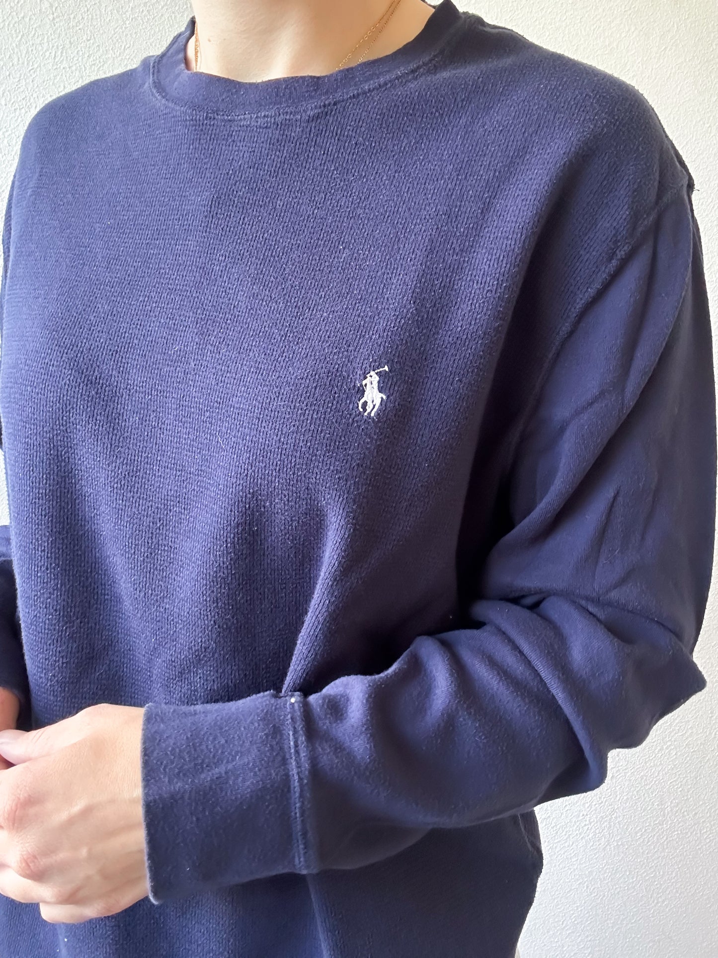 Ralph Lauren waffle knit XL
