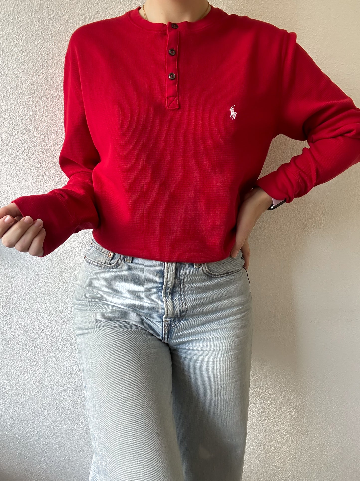 Ralph Lauren waffle knit L