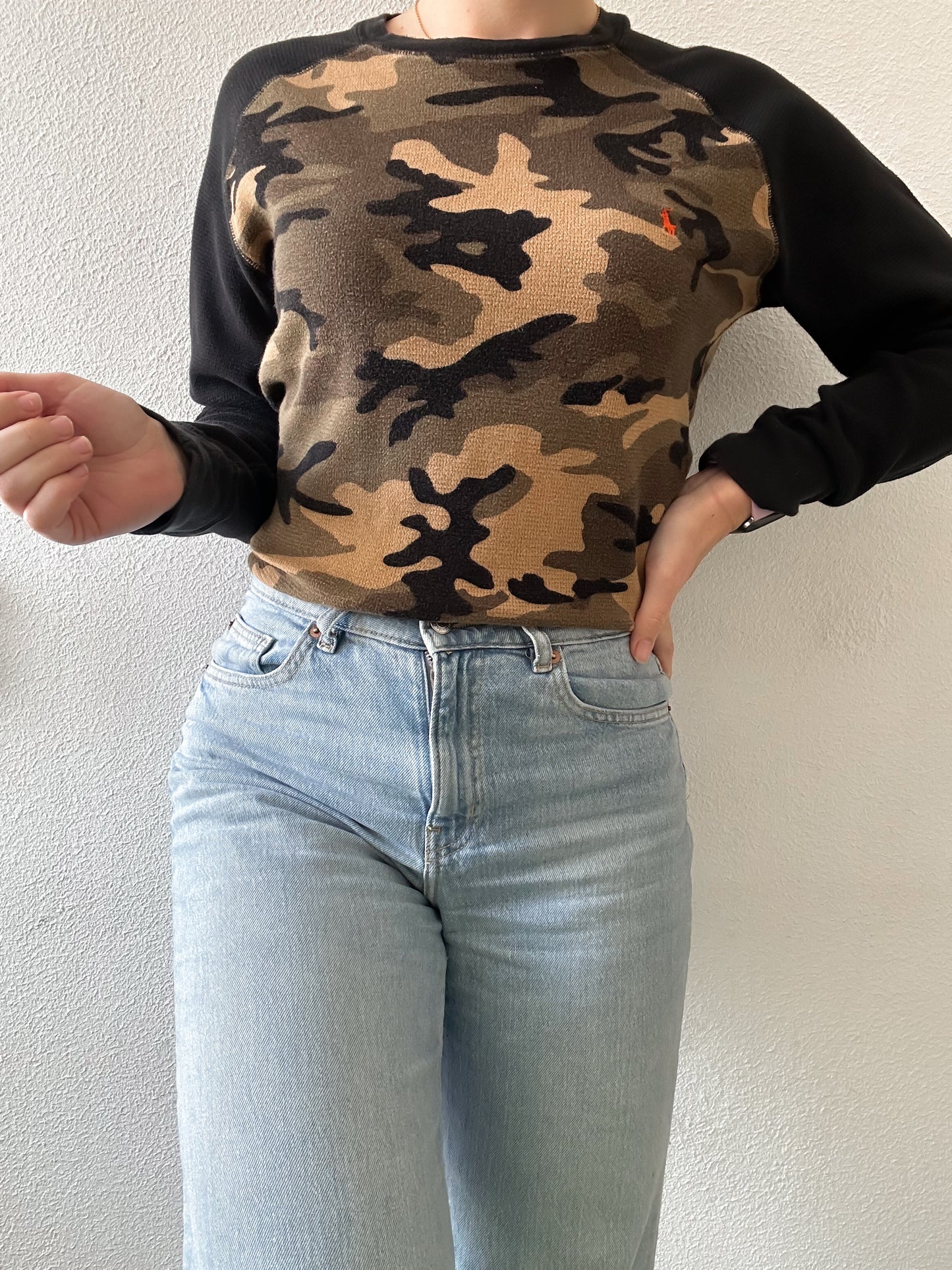 Ralph Lauren waffle knit M
