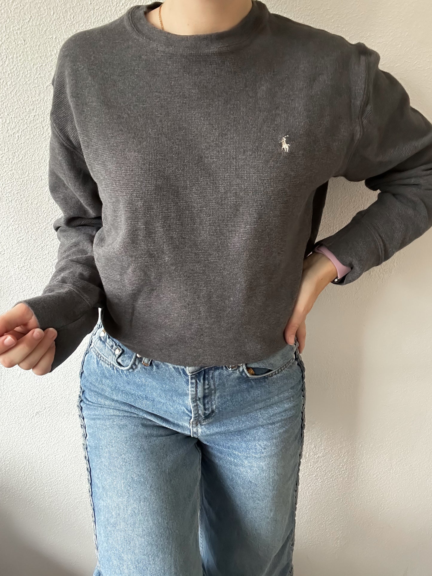 Ralph Lauren waffle knit XL
