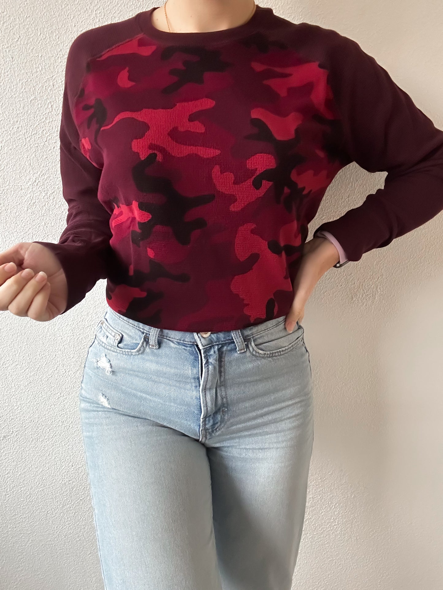 Ralph Lauren waffle knit L