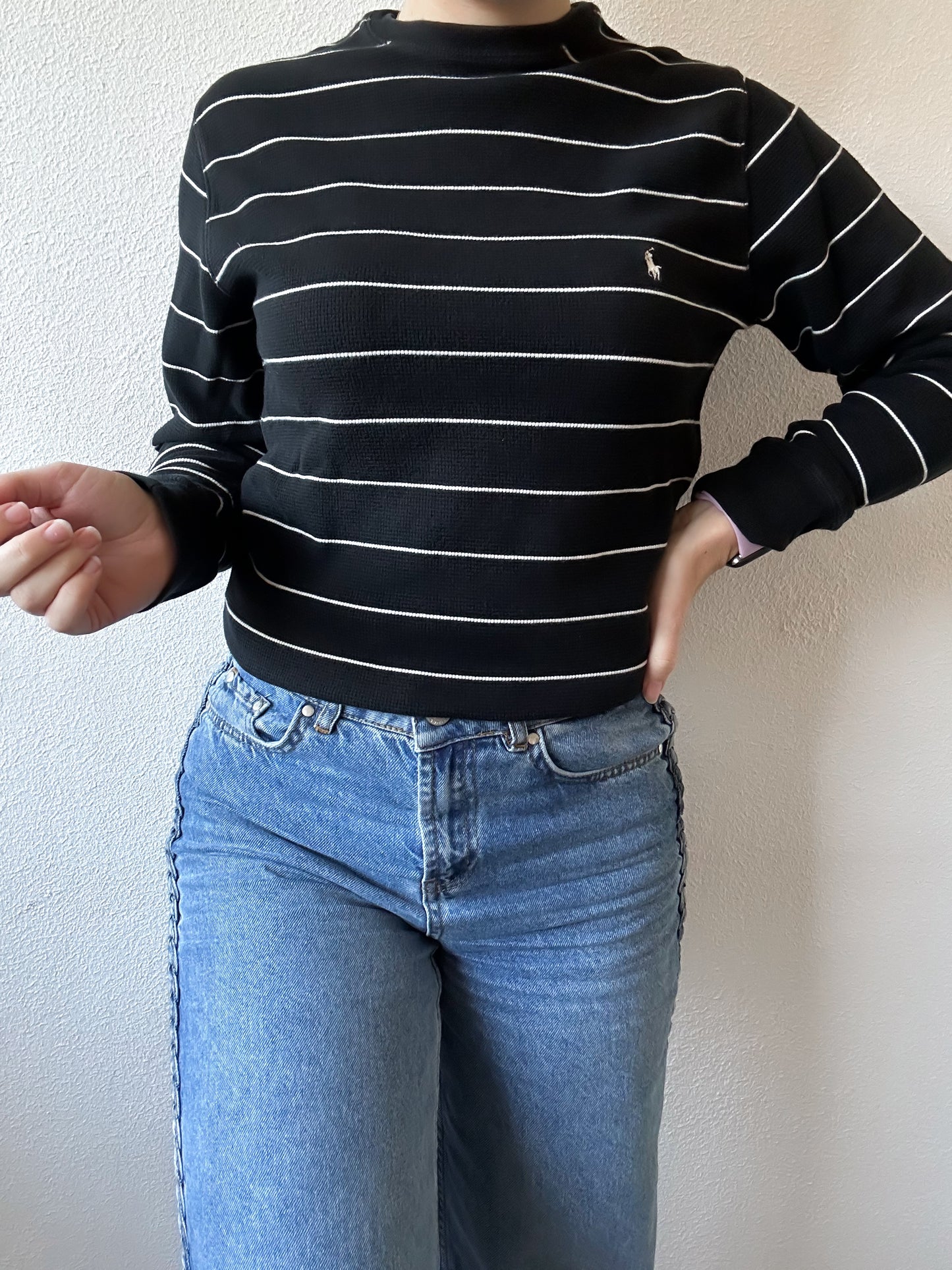 Ralph Lauren waffle knit S