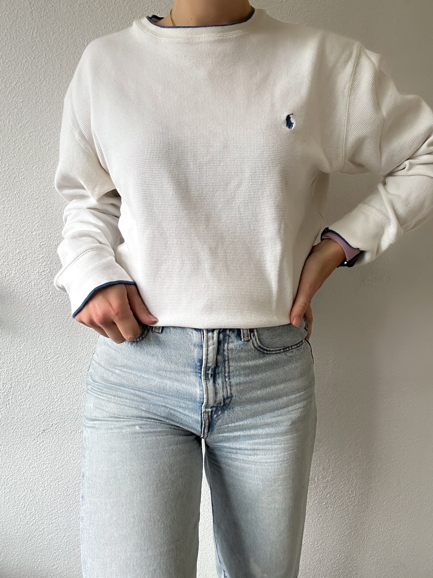 Ralph Lauren waffle knit XL