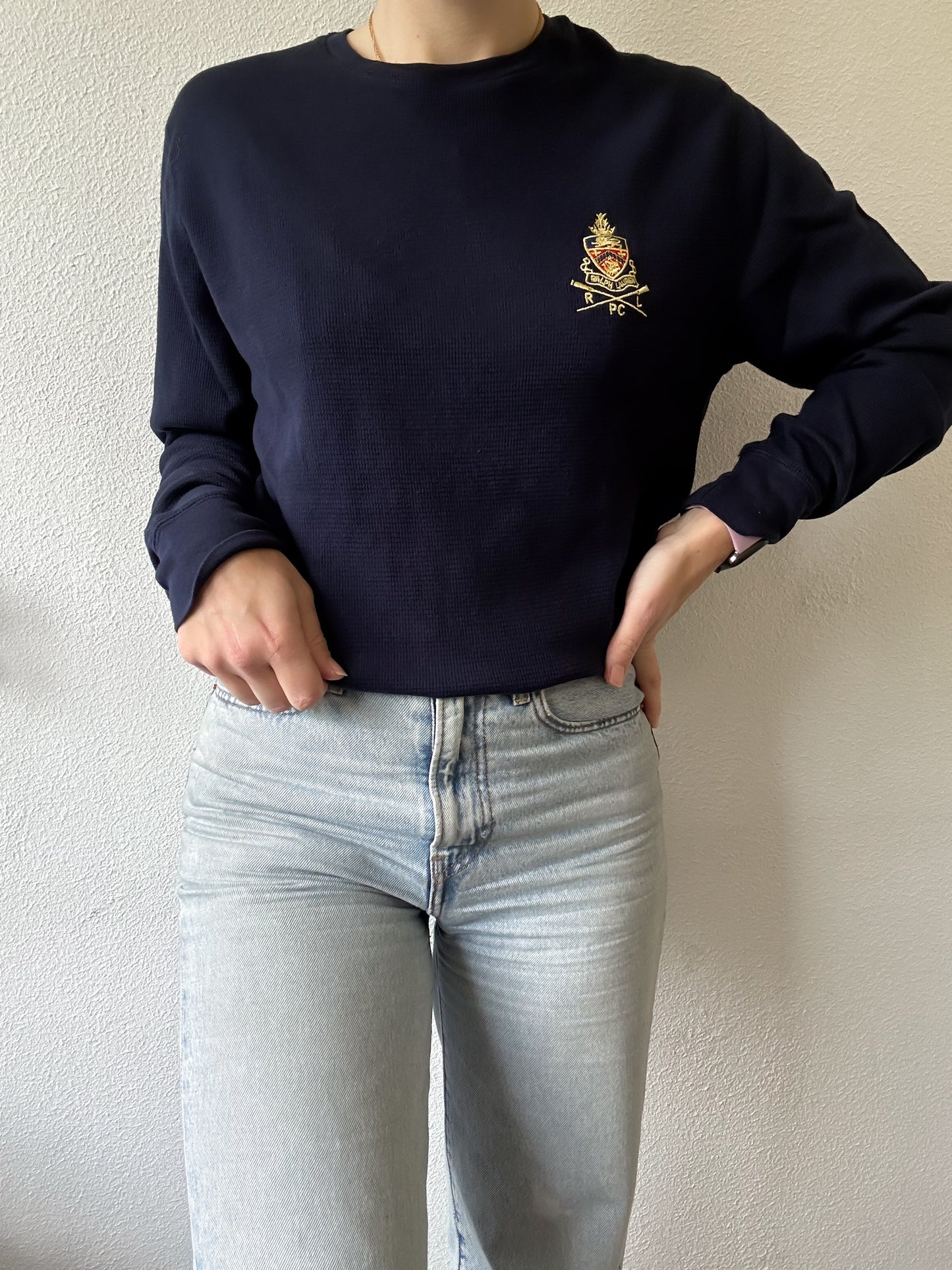Ralph Lauren waffle knit L