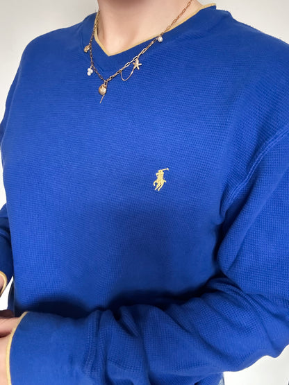 Ralph Lauren waffle knit L