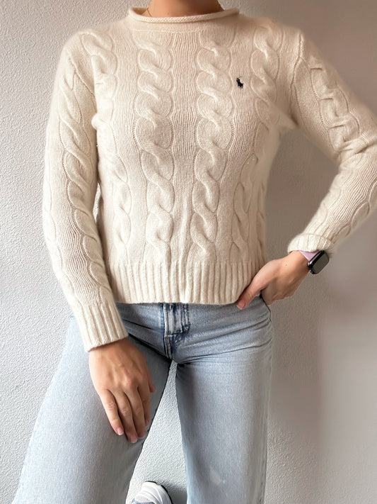 Ralph Lauren cable knit S