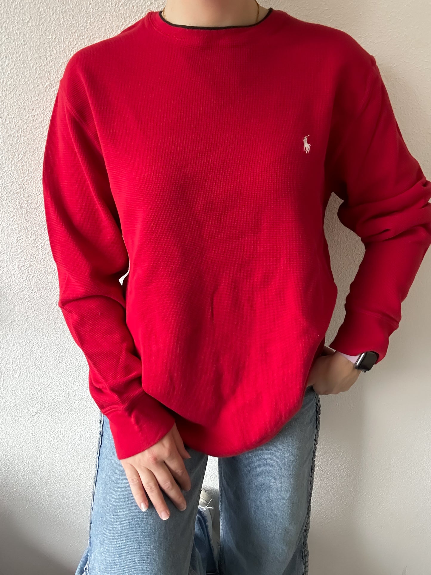 Ralph Lauren waffle knit XL