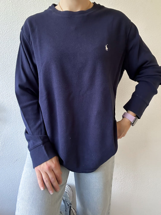 Ralph Lauren waffle knit XL