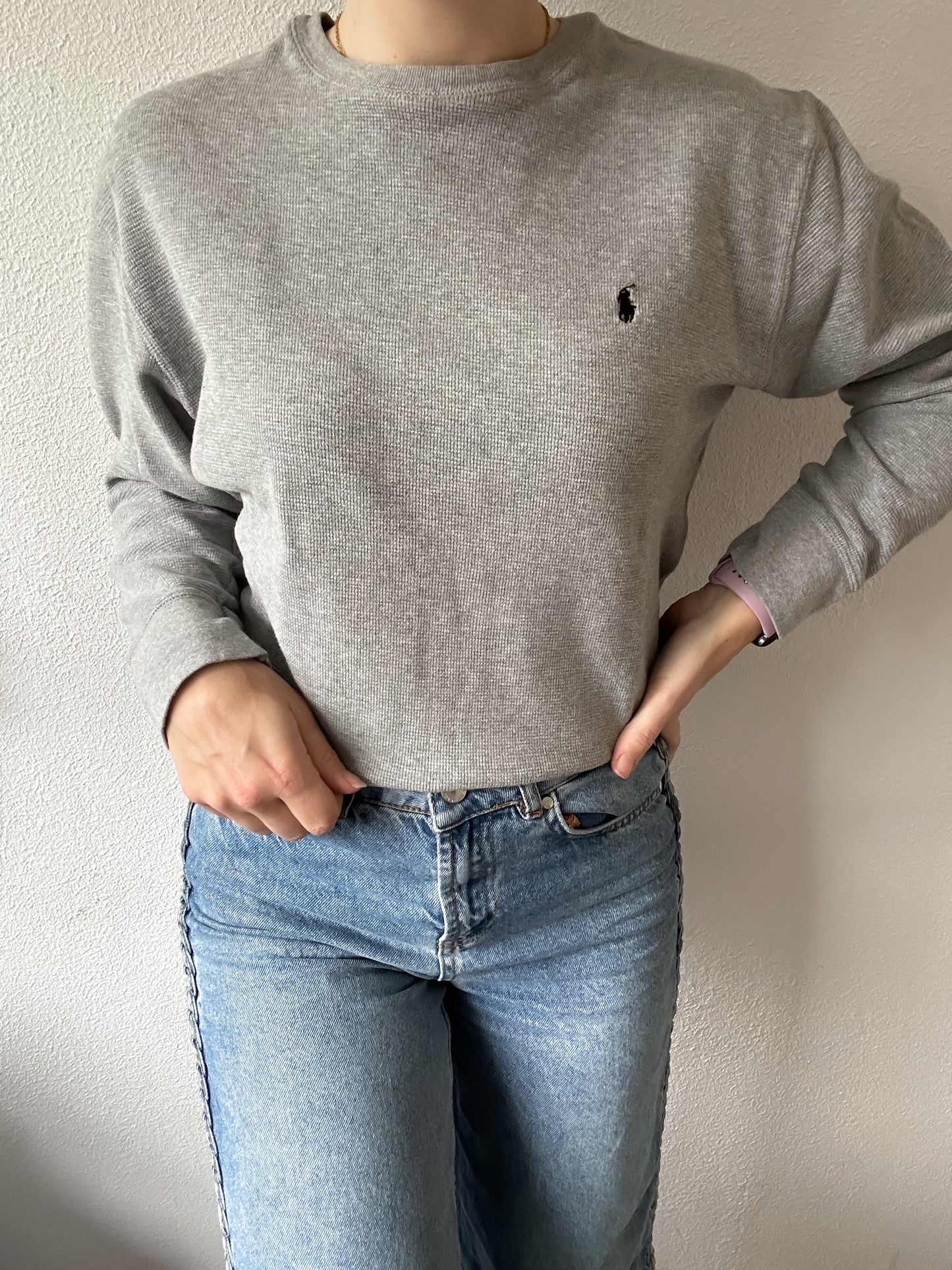 Ralph Lauren waffle knit L