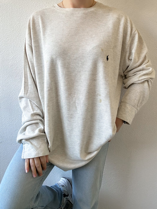 Ralph Lauren waffle knit XL