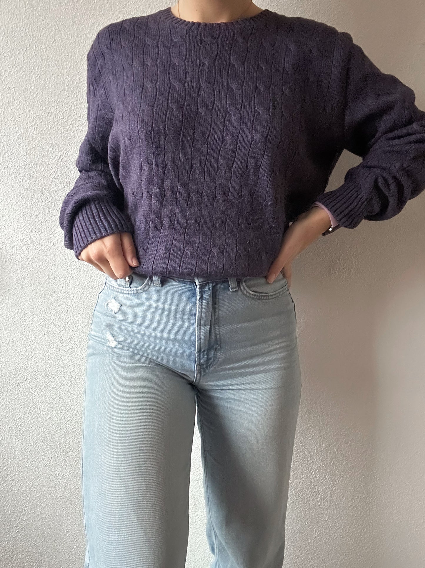 Ralph Lauren cable knit L