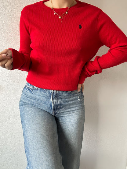 Ralph Lauren waffle knit L