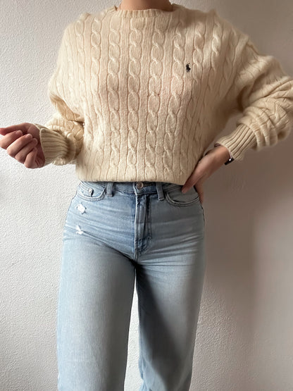 Ralph Lauren cable knit XL