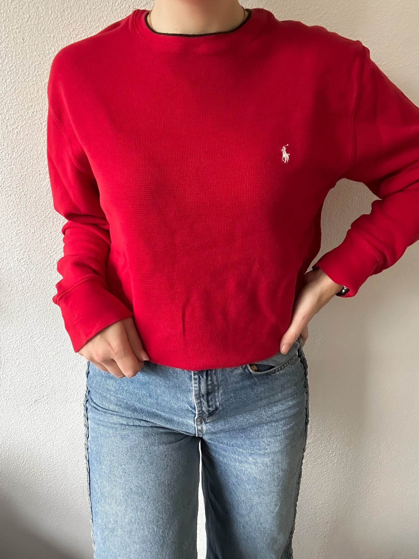 Ralph Lauren waffle knit XL