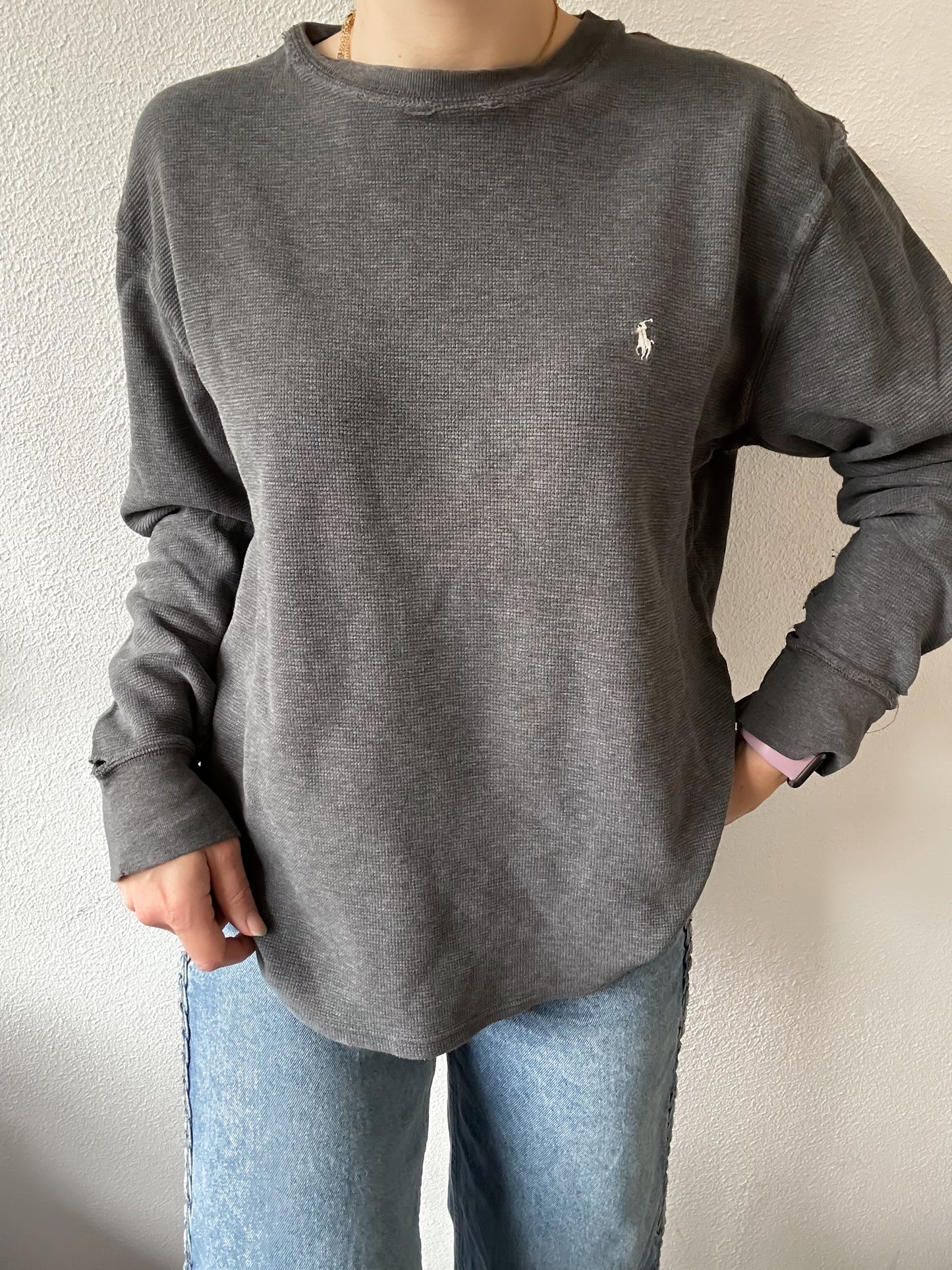Ralph Lauren waffle knit XL
