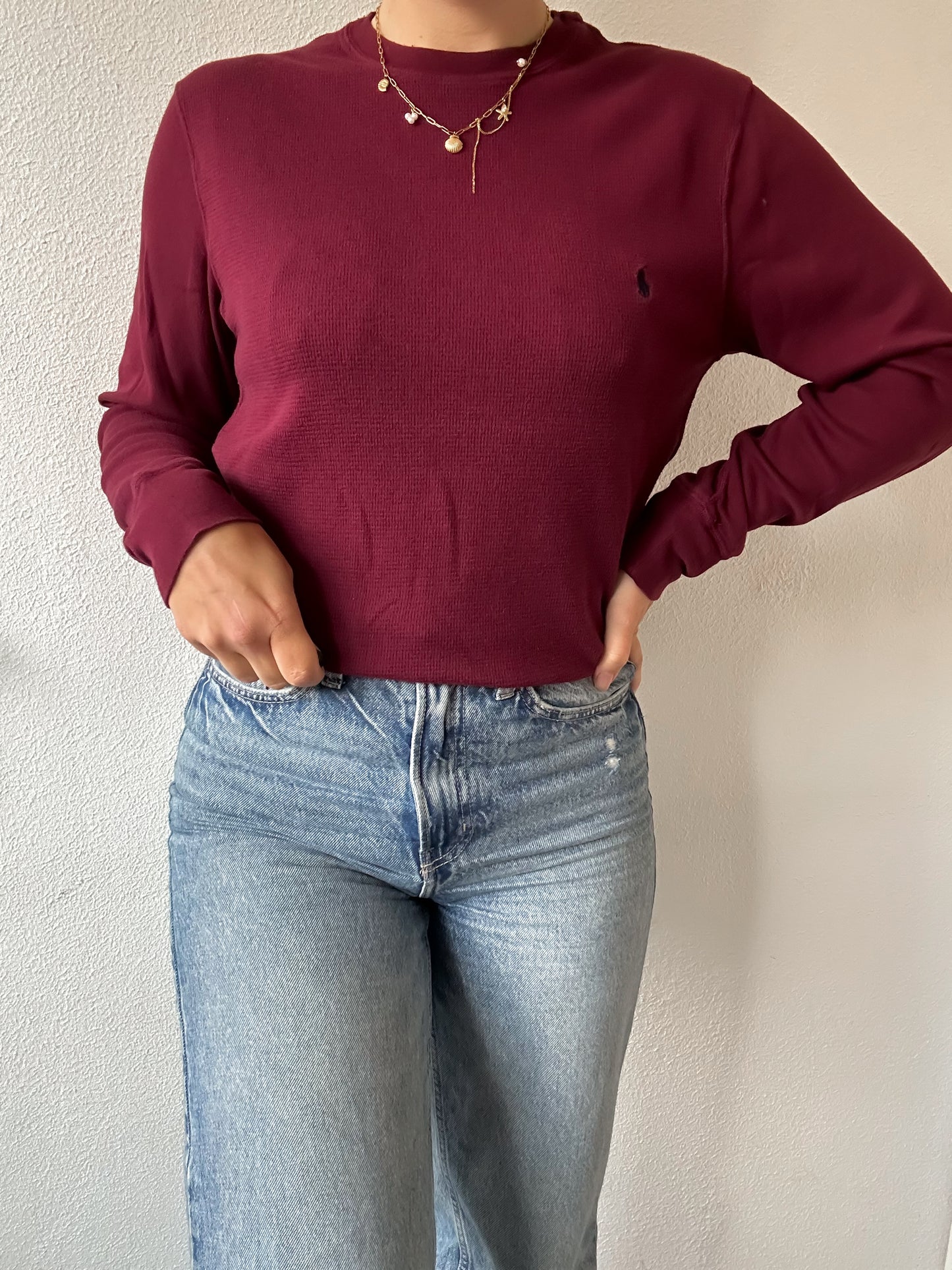 Ralph Lauren waffle knit M