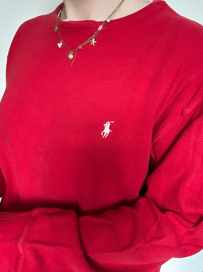 Ralph Lauren waffle knit XL