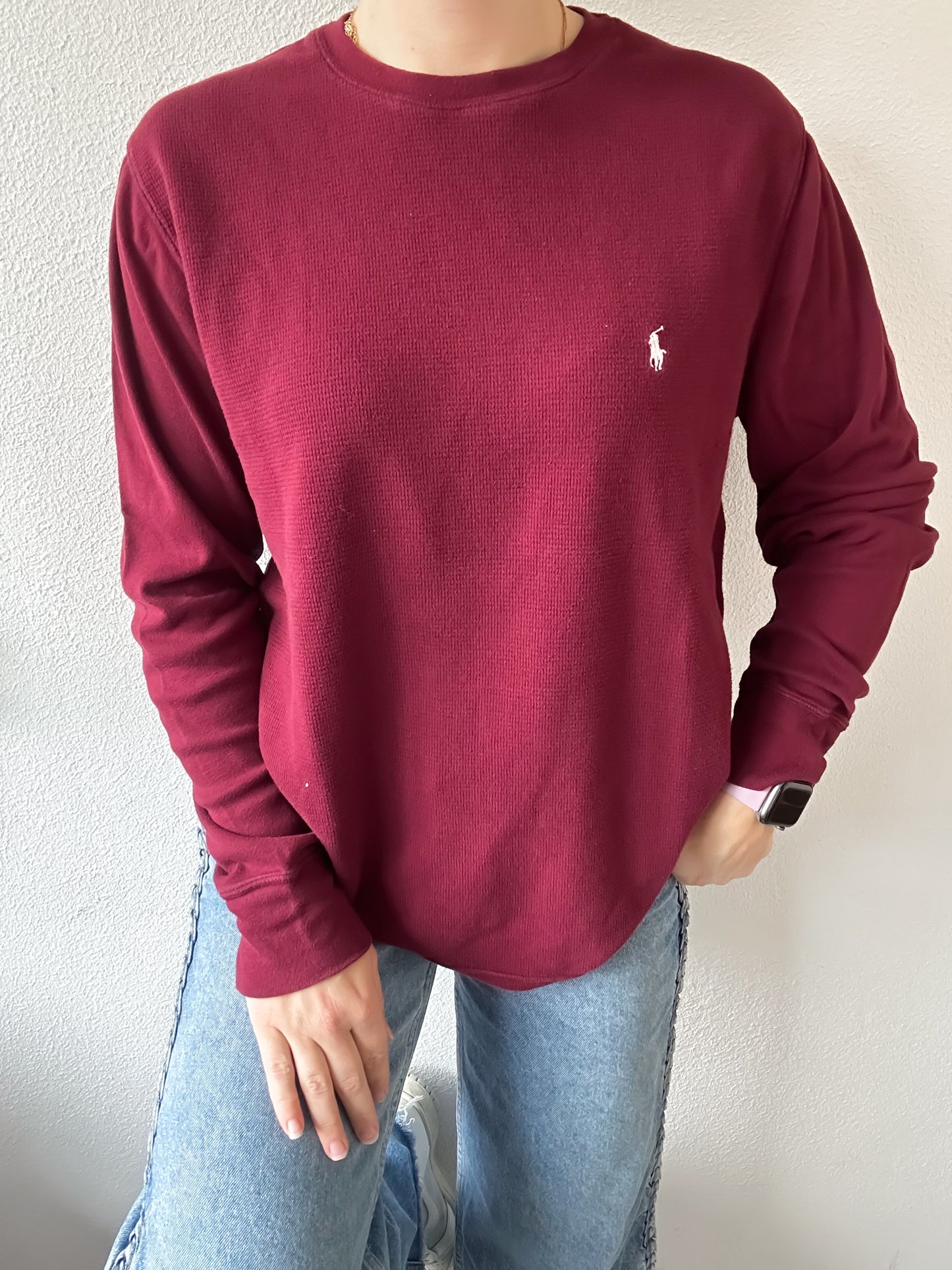 Ralph Lauren waffle knit L