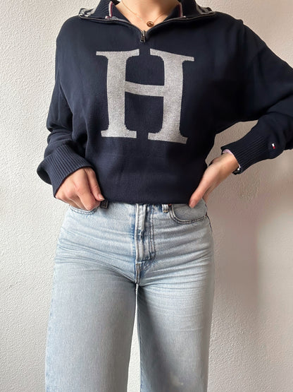 Tommy Hilfiger zip sweater L