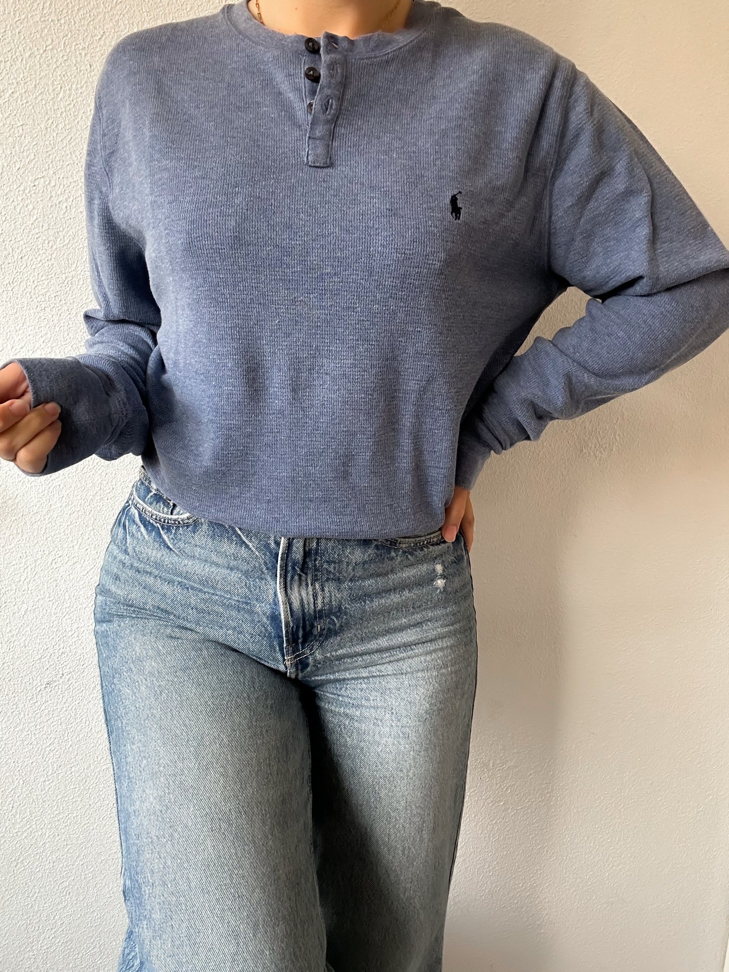 Ralph Lauren waffle knit L