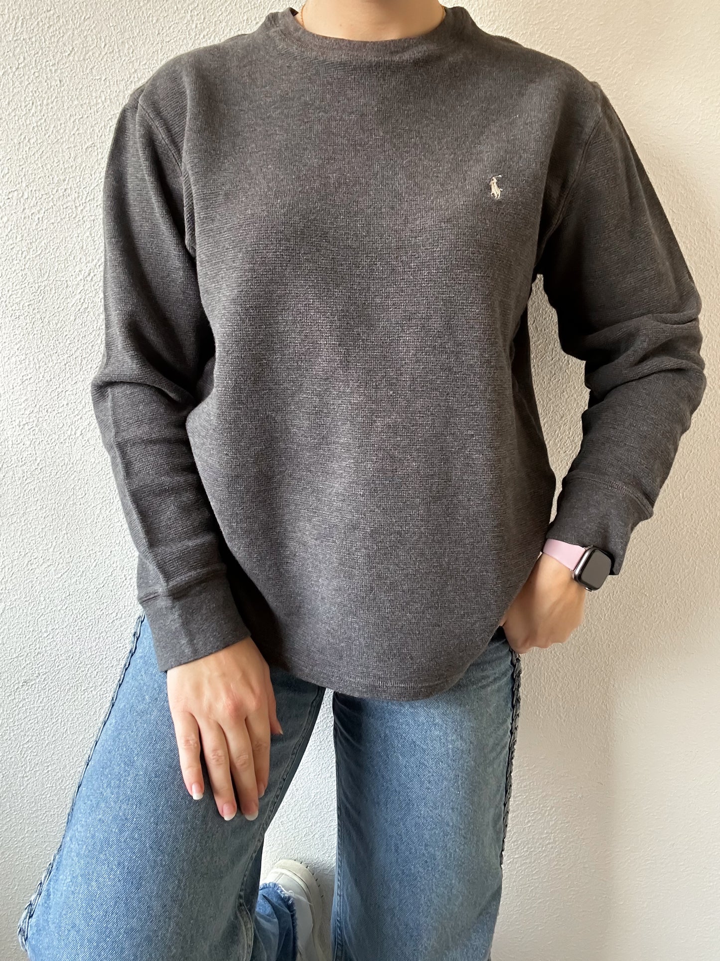 Ralph Lauren waffle knit L