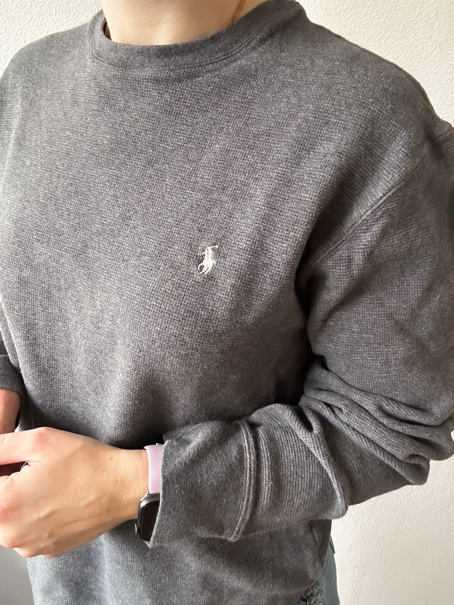 Ralph Lauren waffle knit XL