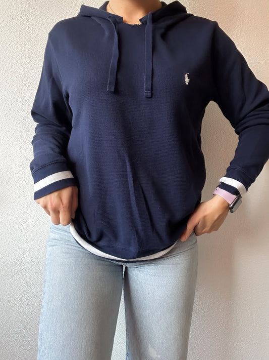 Ralph Lauren waffle knit hoodie S