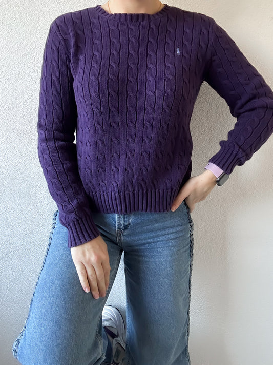Ralph Lauren cable knit M