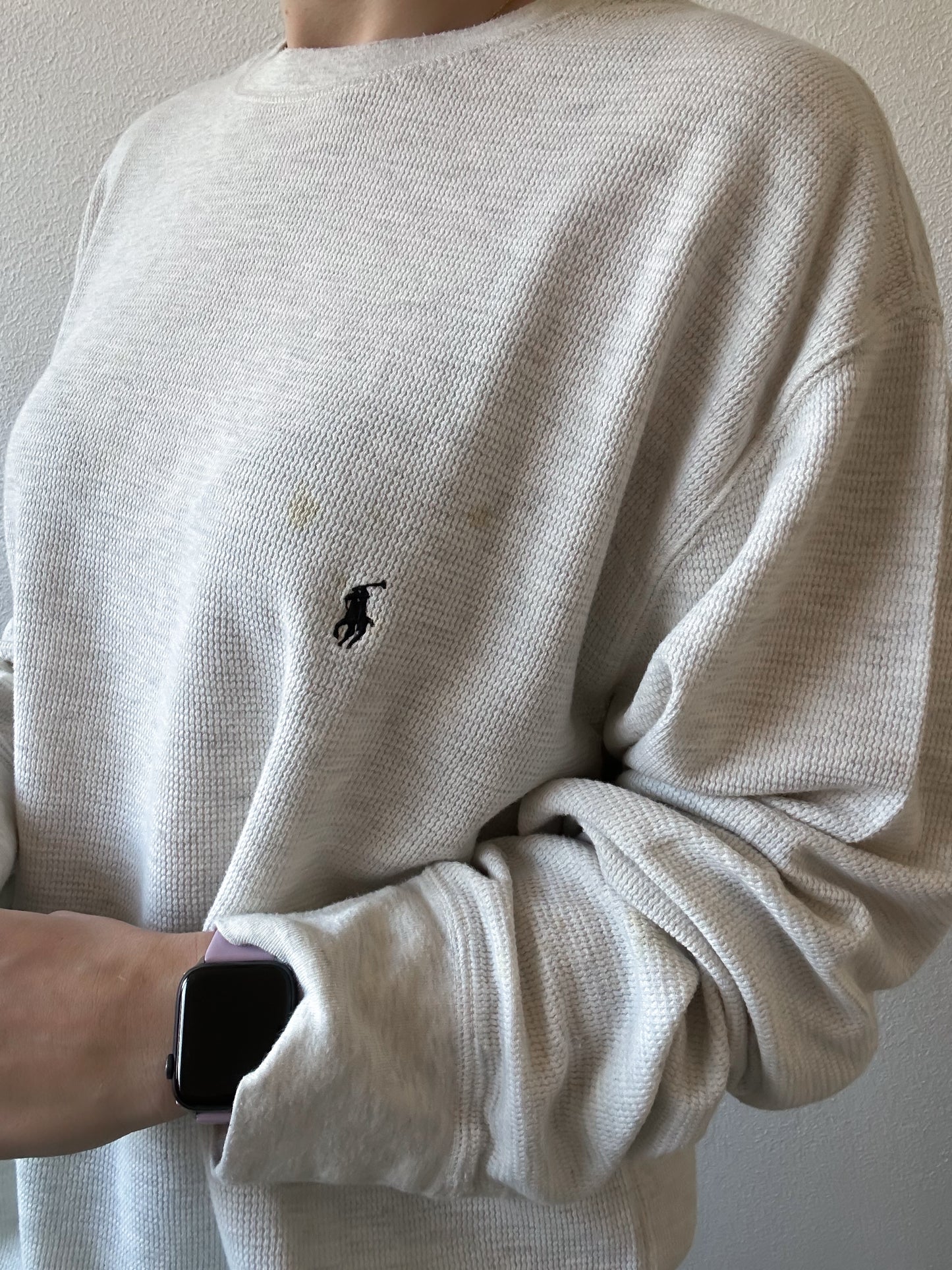 Ralph Lauren waffle knit XL