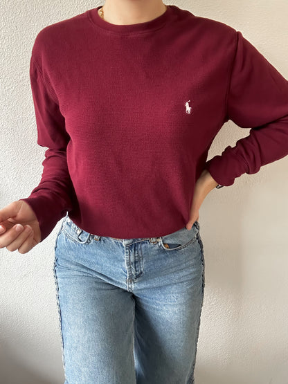 Ralph Lauren waffle knit L
