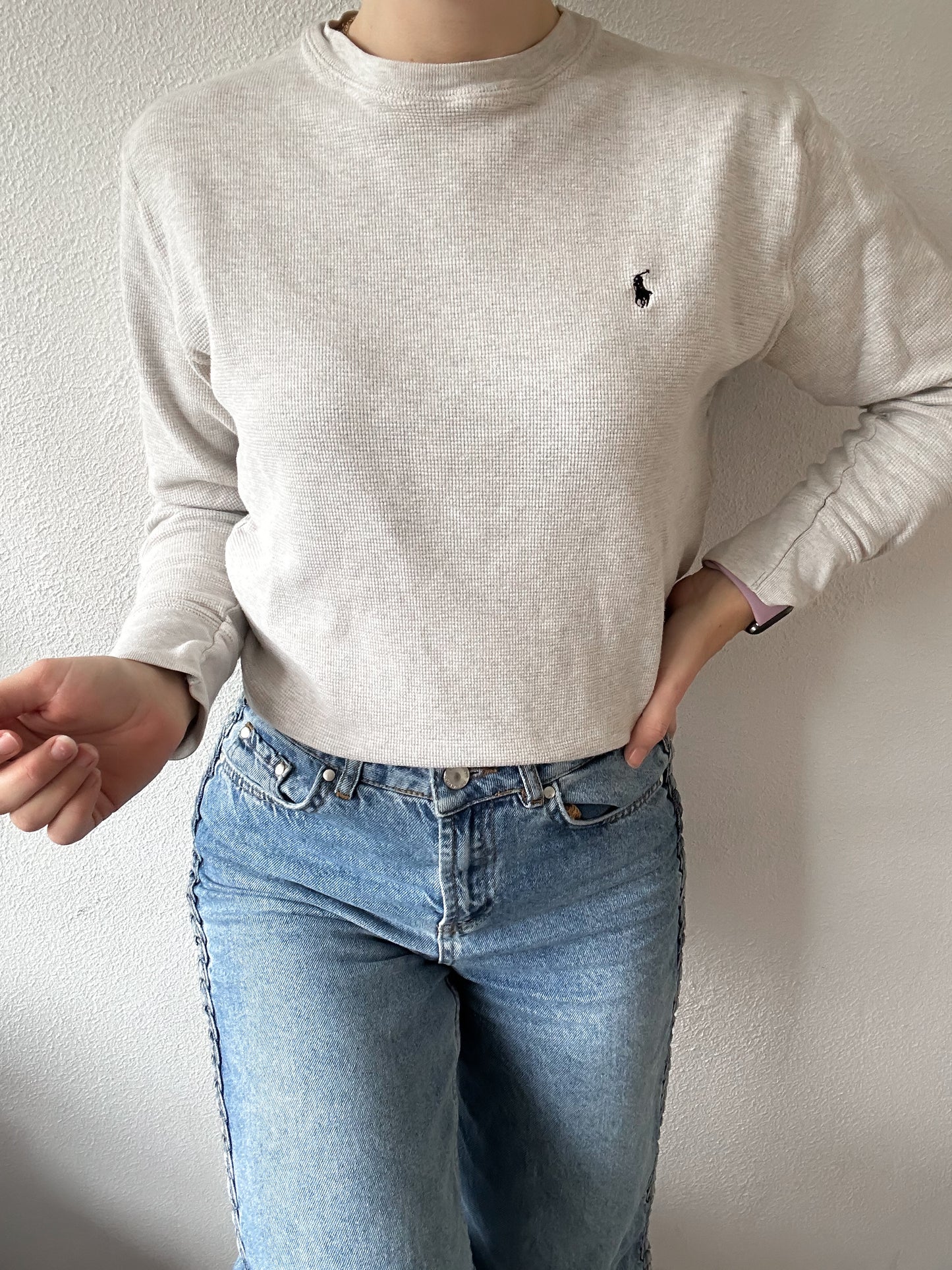 Ralph Lauren waffle knit M