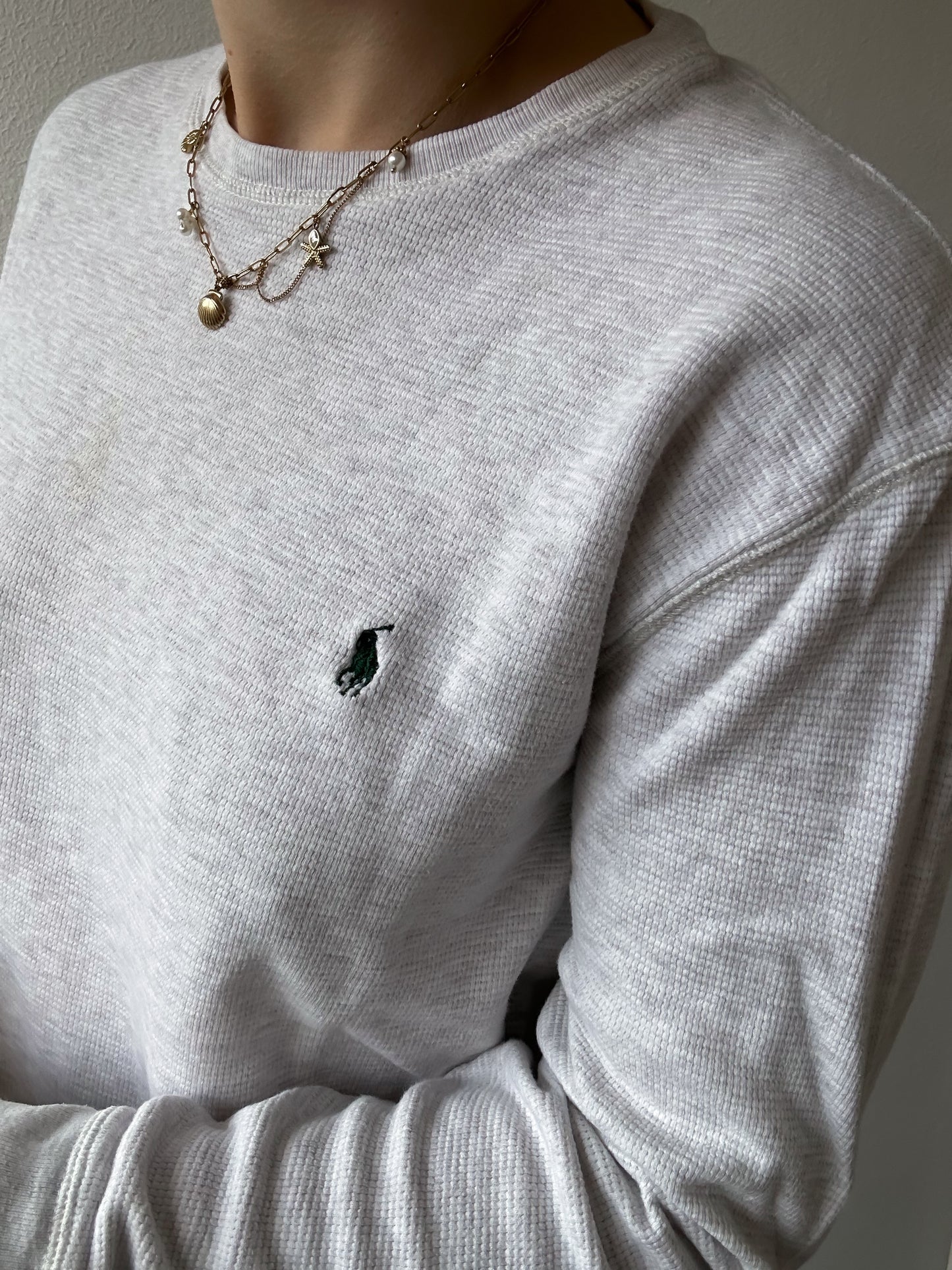Ralph Lauren waffle knit S