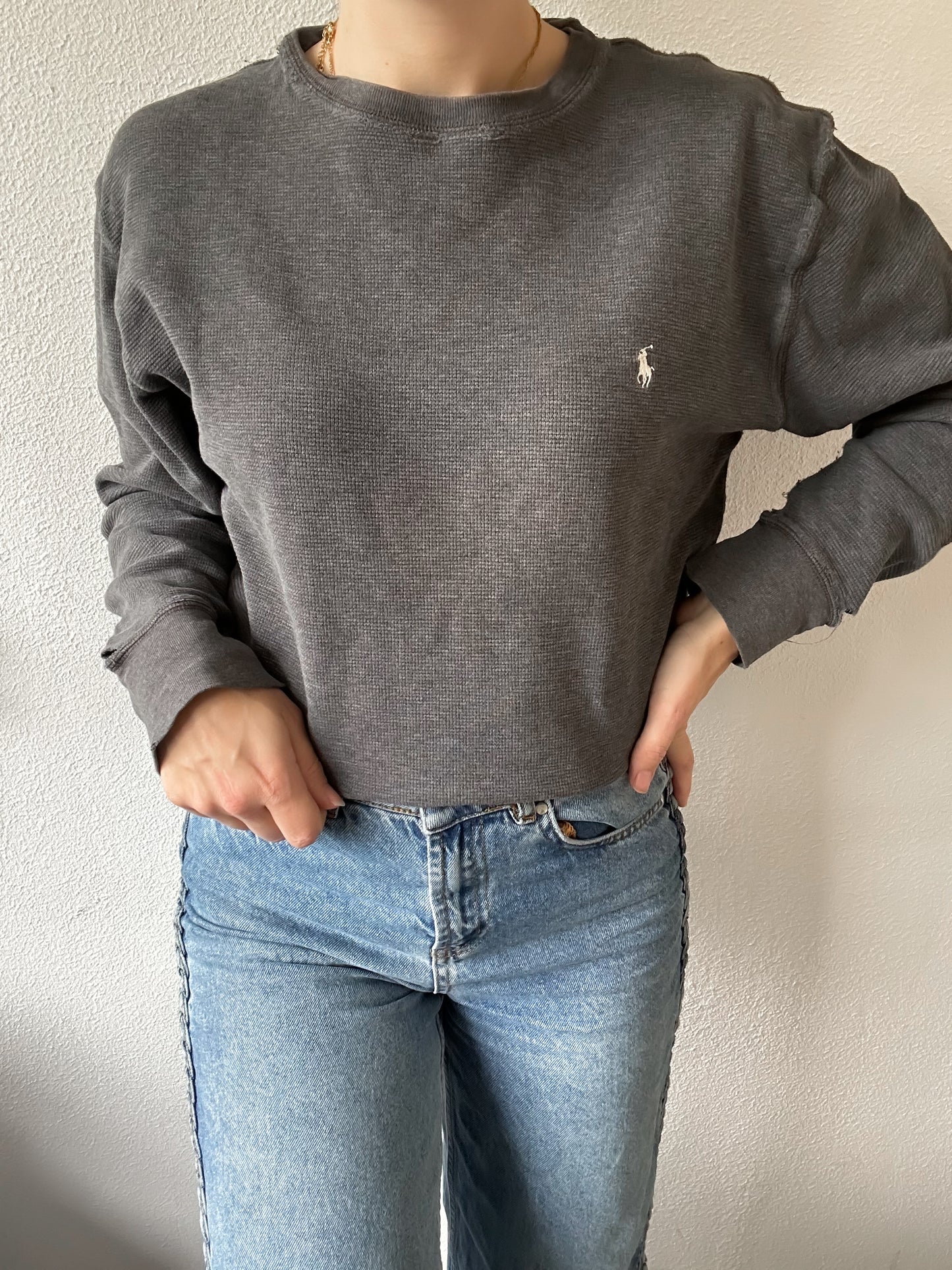 Ralph Lauren waffle knit XL