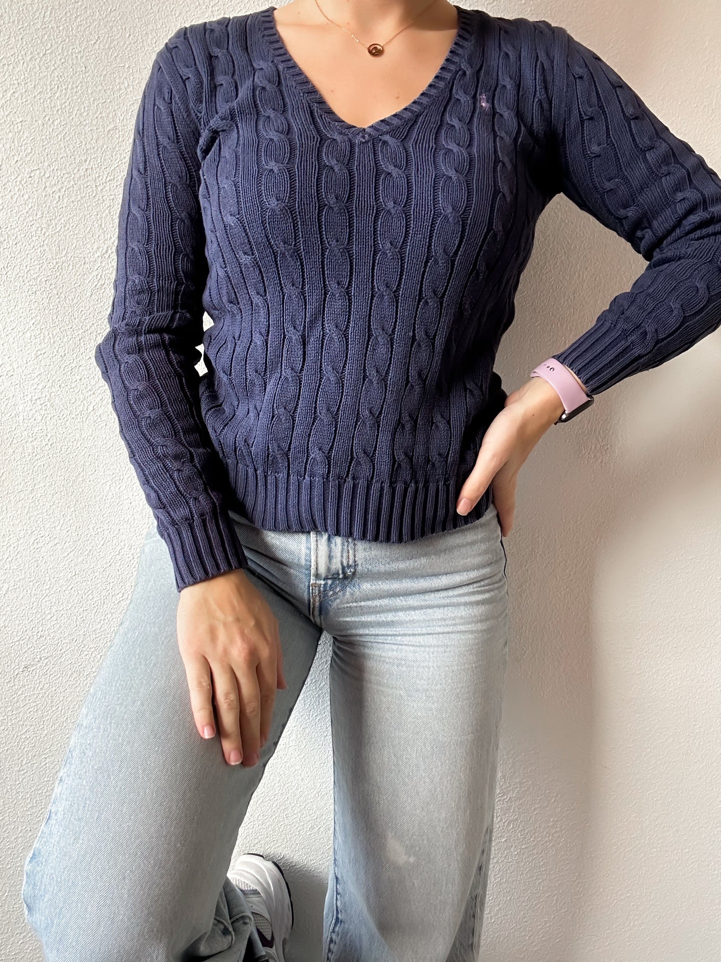 Ralph Lauren cable knit XS