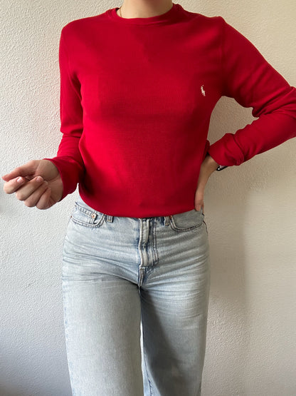 Ralph Lauren waffle knit S