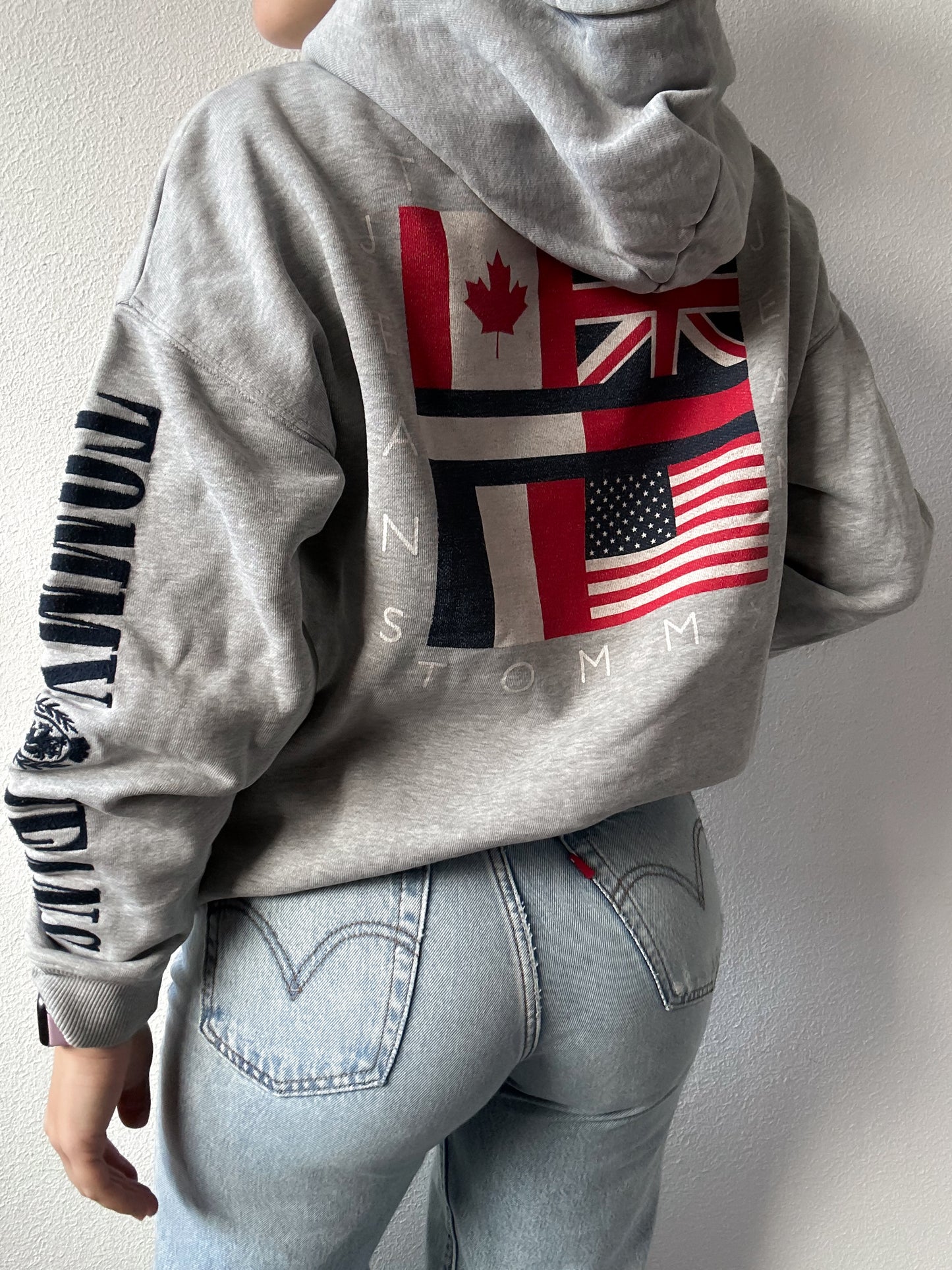 Tommy Hilfiger flag hoodie S