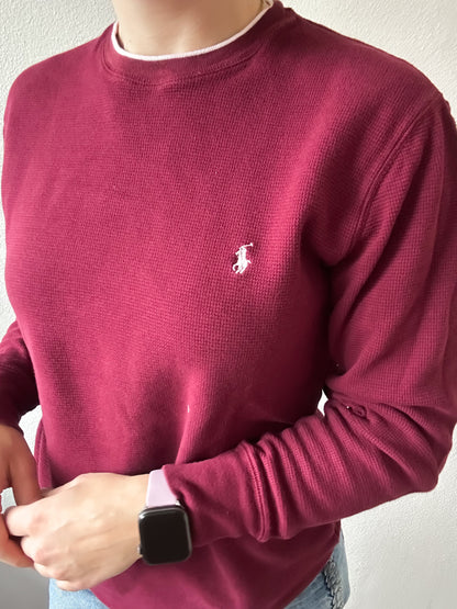Ralph Lauren waffle knit S