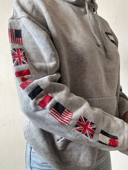 Tommy Hilfiger flag hoodie S