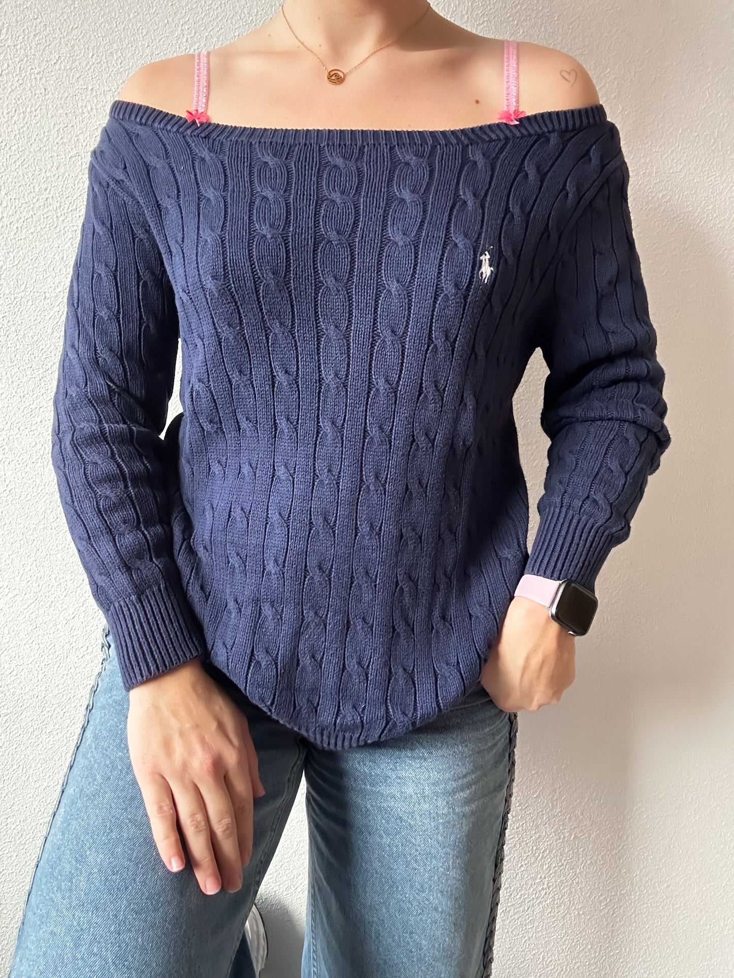 Ralph Lauren cable knit M