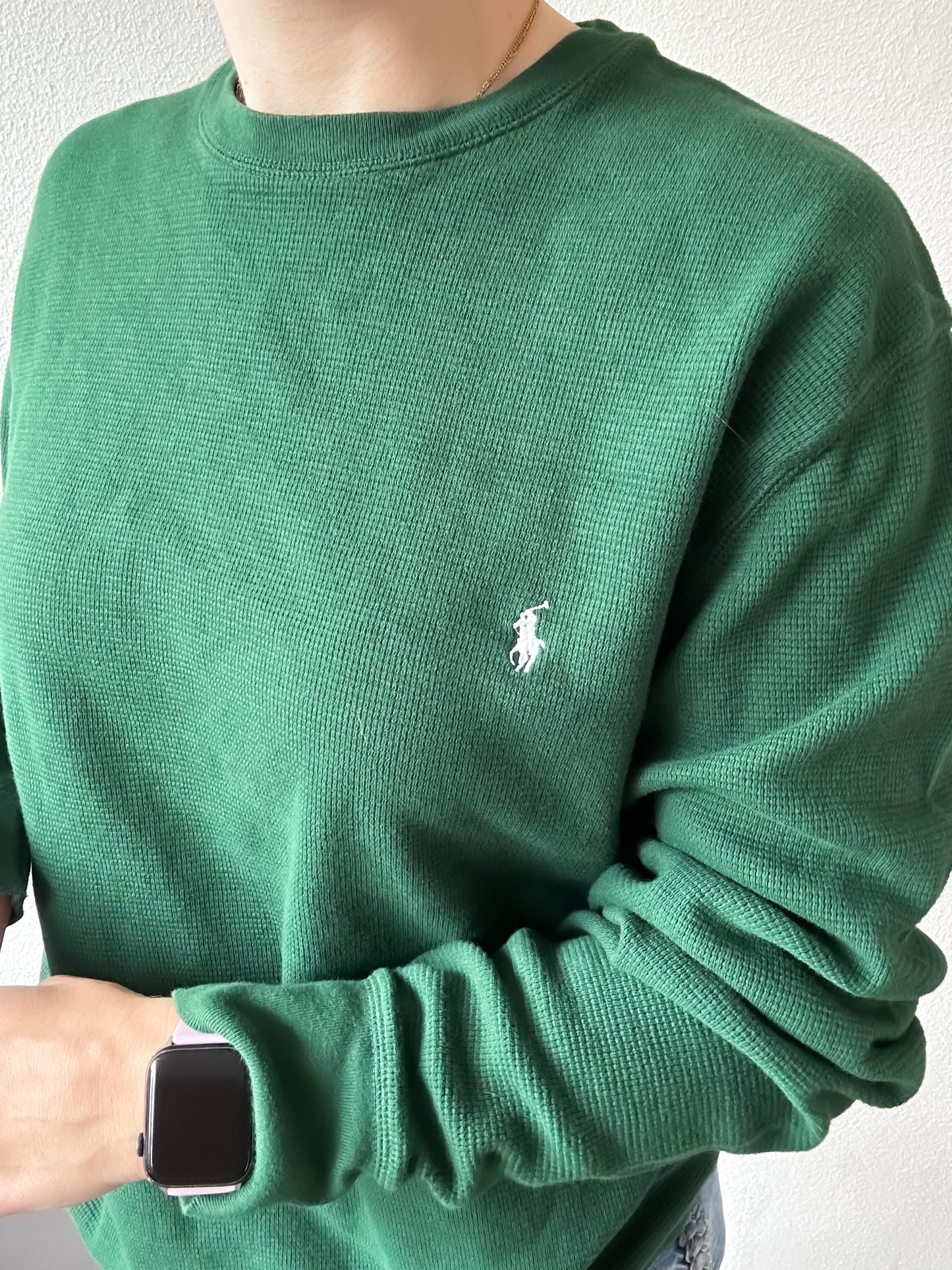 Ralph Lauren waffle knit L